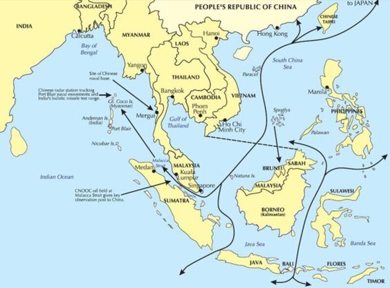 tuyến đường h&agrave;ng hải quốc tế
